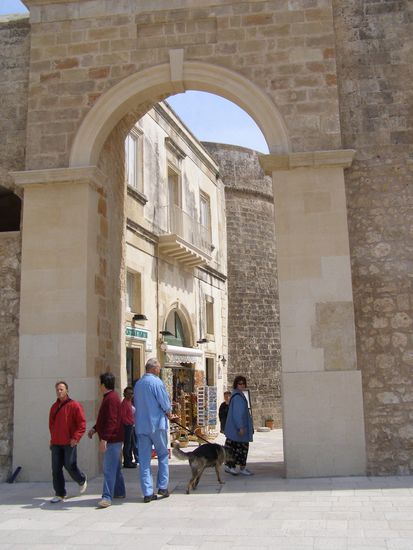 Otranto: Tor zur Altstadt