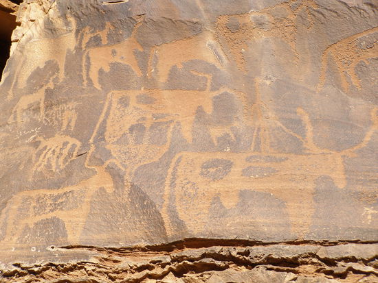 Felszeichnungen von Ukas
