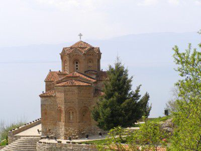 Kirche Sveti Jovan Bogoslov Kaneo in Ohrid