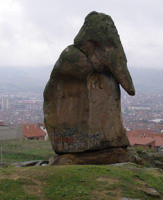 Der Elefantenfelsen bei Prilep