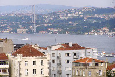 Istanbul: Blick auf den Bospurus