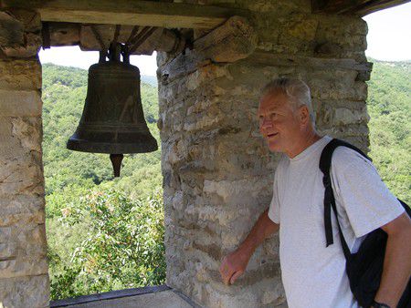 Glockenturm von Moni Panagia Spileotissa