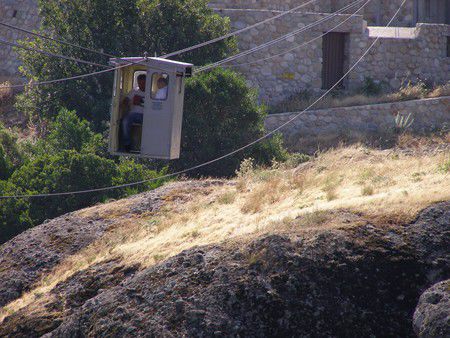 Meteora-Kloster: Zum Kloster Ag. Triada