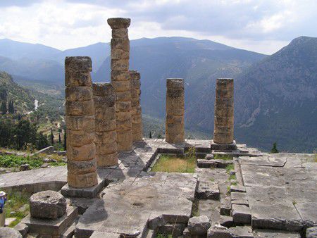 Delphi: Apollon-Tempel