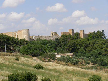 Lucera: Staufer-Kastell Fiorentino