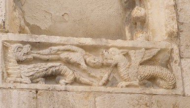 Barletta: Dom Santa Maria Maggiore - Detail außen