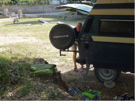 Monte Redentore: Parkplatz