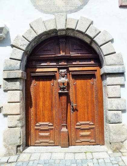 Ceský Krumlov: Tor in der Altstadt