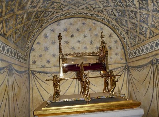 Vézelay - Basilika - Reliquienschrein Maria Magdalena