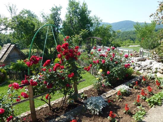 In den Bergen bei Banja Luka