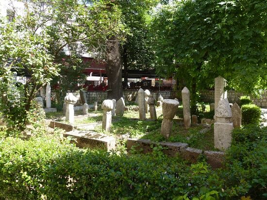 Sarajevo - Friedhof der Ferhaidija-Moschee