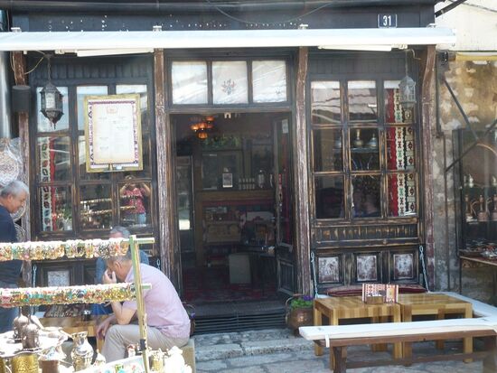 Sarajevo - Gasse der Kupferschmiede