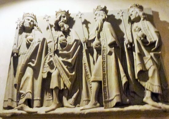 Dom zu Speyer - Krypta - vier Kaiser