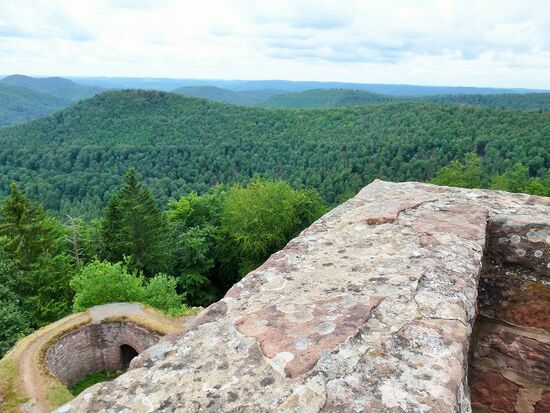 Blick von der Hohenburg