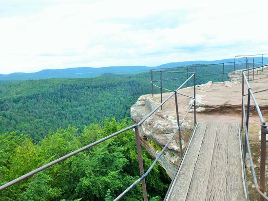 Burg Löwenstein - Turmaussicht