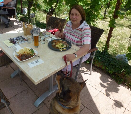 Rhoth im Restaurant "Alter Kastanienhof"