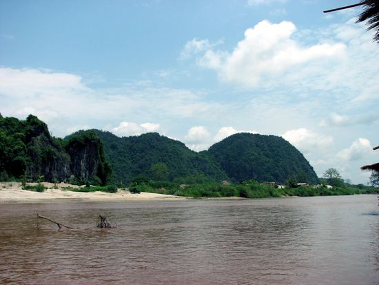 Fruehstuck am Chiang Rai beach