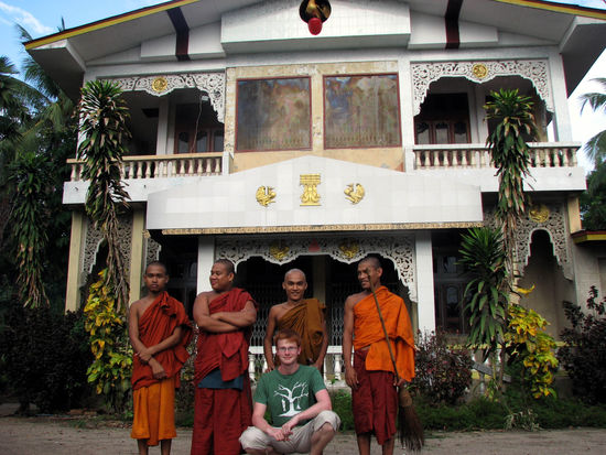 die Besatzung des Klosters