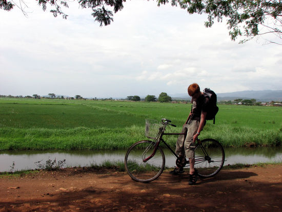 und des Toms Rad hat 'nen Platten
