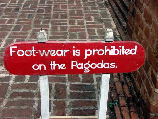 das Motto in Bagan schlechthin