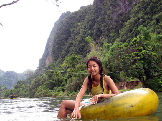 die Nat beim Tuben...