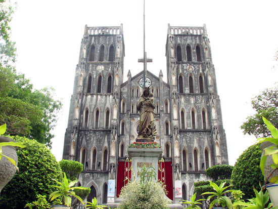die St. Josef Kathedrale Hanois