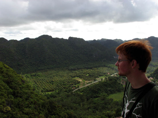 ...der Ausblick vom Turm
(tropfenderweise)