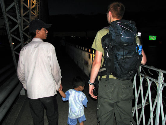 Traumduo: Vater und Sohn
(wobei der Vater angschnickert und der Sohn immer zu schnell war)