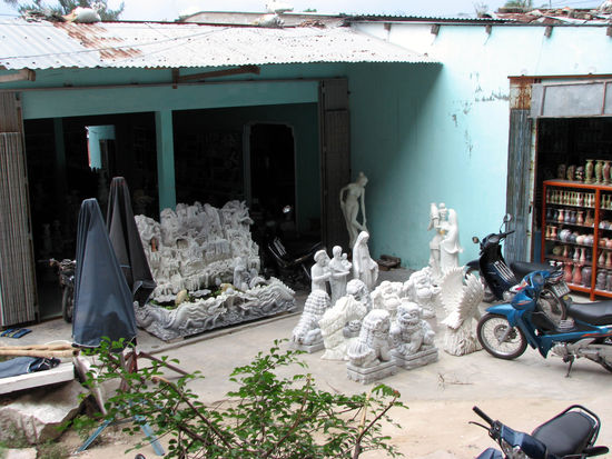 ein Teil des Marmorkitsches