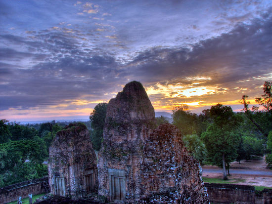 Pre Rup im Glanze des Sonnenaufgangs