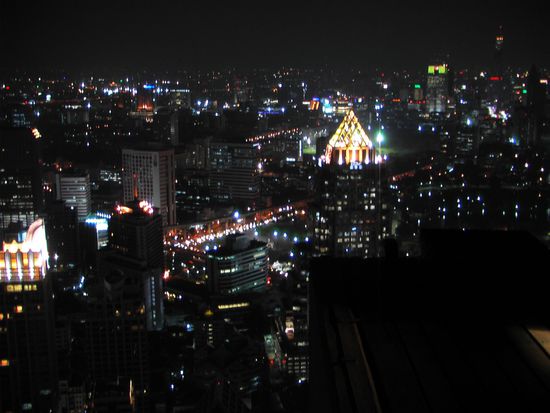 die Hauptstadt bei Nacht