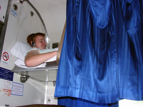 das Bruederli in seiner Koje