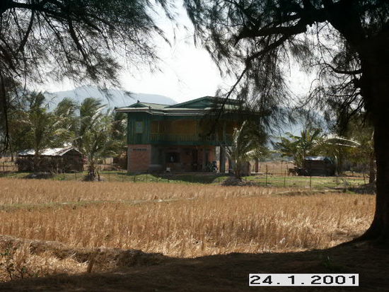 Typische Khmer Bauweise.