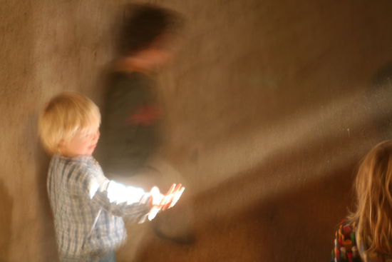 und Sonnenstrahlen fangen.