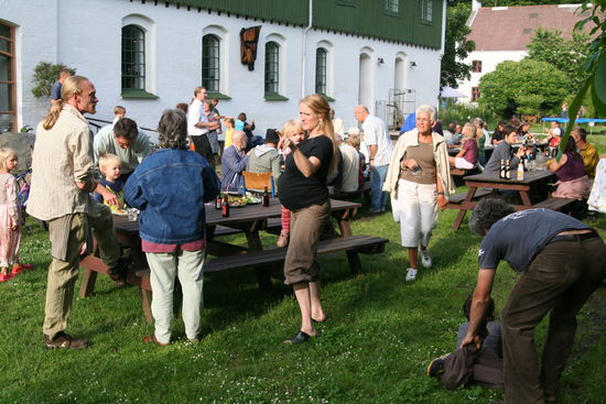 Natuerlich wie immer mit leckerem Essen