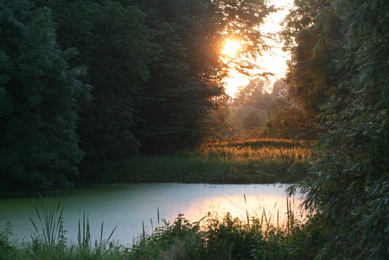Sonnenuntergaenge in Daenemark koennen auch schoen sein.