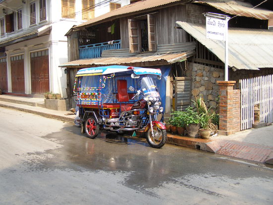Tuk tuk nach der Waesche.