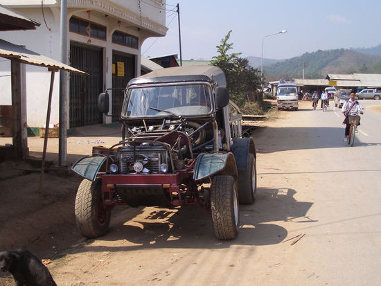 4 WD Marke Eigenbau. Geil!!!