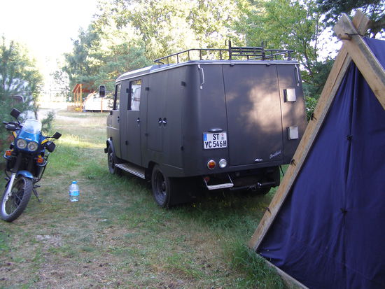 Opel Blitz heißt das neue Fahrzeug  mit dem ich um die Welt fahren will.