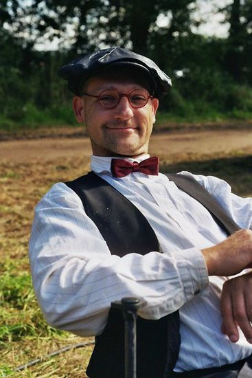 kurze Pause auf dem Festival