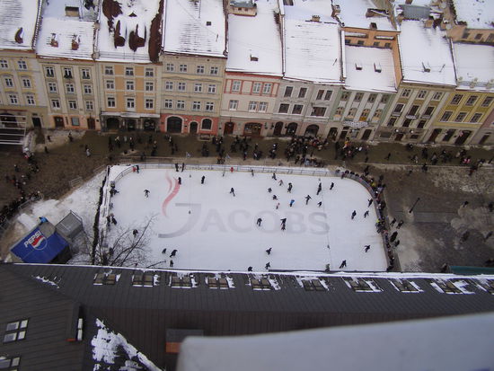 Auch in der Ukraine kommt man an der Reklame nicht vorbei.