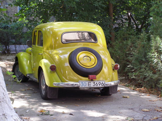 Solche Schönheiten stehen dann mal überraschend vor dem Haus.
