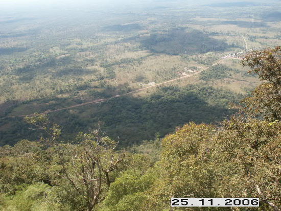Cambodia von oben.