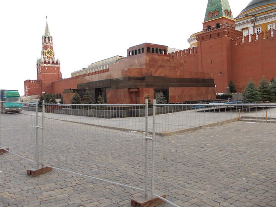 Lenin Mausoleum mit Kreml
