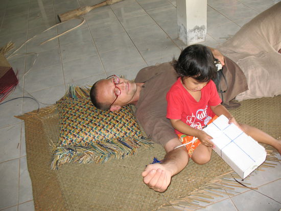 Und das obwohl ich soooo geschwaecht war und das gleich als Ruhepause nutzen wollte. Wieder nichts damit. Irgendwas ist halt immer.