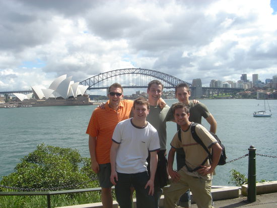 Hinten: Timo, Dirk, Lennart
Unten: Paul und meine Wenigkeit 