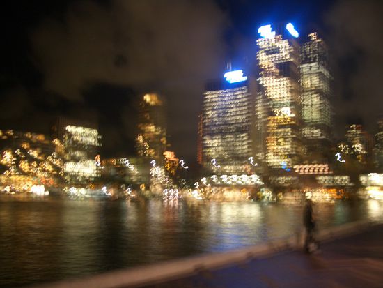 Hafen bei Nacht...wieso verwackelt?