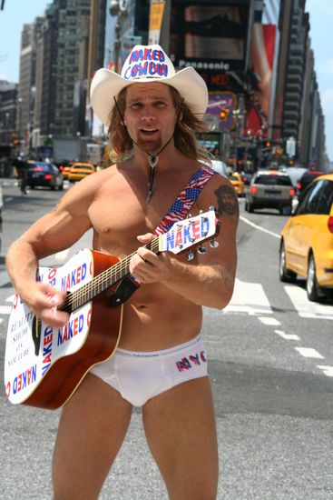 The Naked Cowboy...Den gibt es wirklich und Vera ist verliebt!