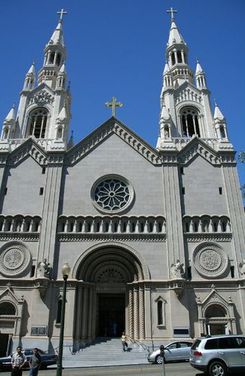 Peter & Paul's Cathedral in North Beach