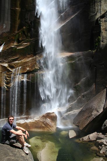 Vernal Falls - Die Muehe hat sich gelohnt!